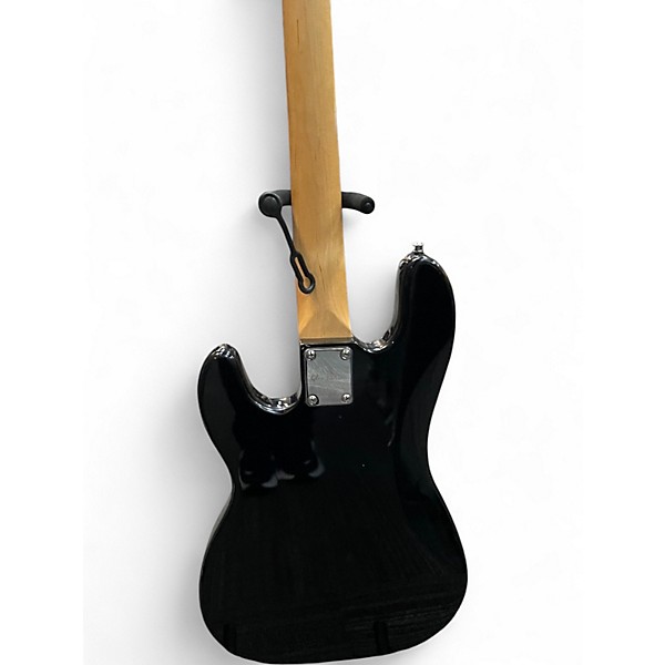 Used Glen Burton Double Cut Modified  Quilted Grey Burst Electric Bass Guitar