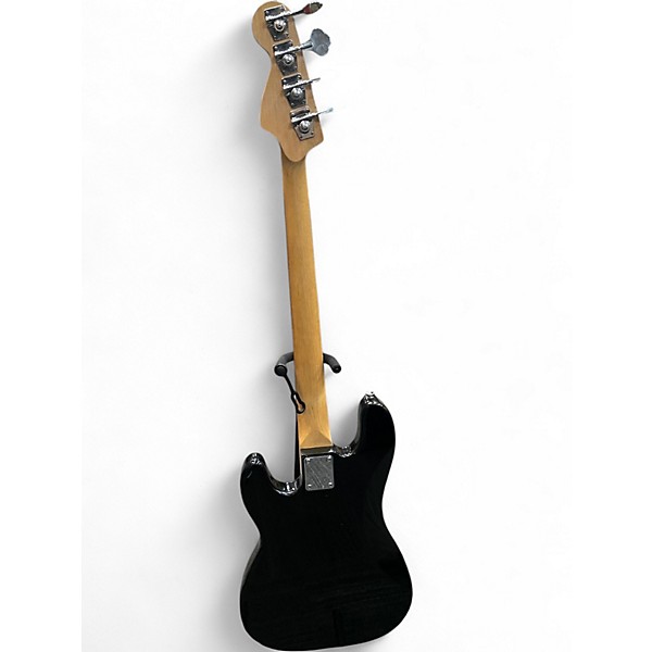 Used Glen Burton Double Cut Modified  Quilted Grey Burst Electric Bass Guitar