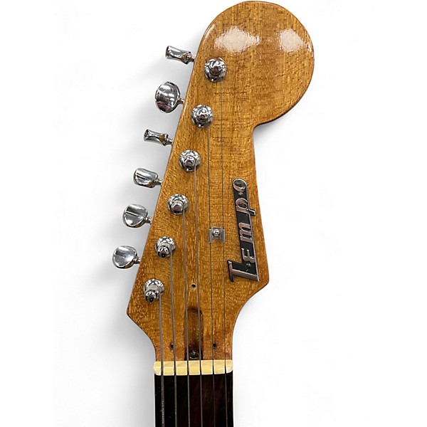 Used Tempo UC3 Red Burst Solid Body Electric Guitar