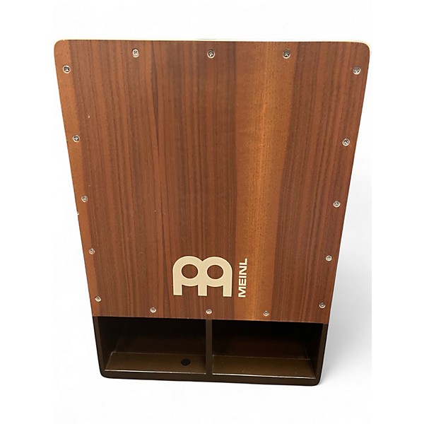 Used MEINL SUBWOOFER JUMBO BASS CAJON WALNUT FRONTPLATE Cajon