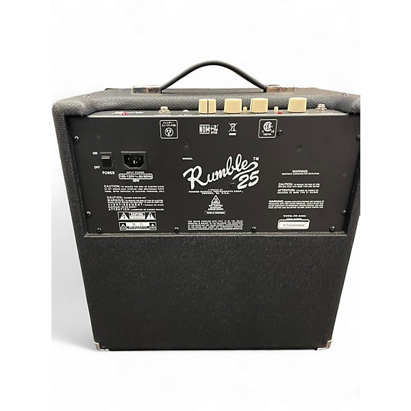 Used Fender rumble 25 Bass Combo Amp