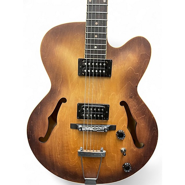 Used Ibanez AF55TF NAT MAH Hollow Body Electric Guitar