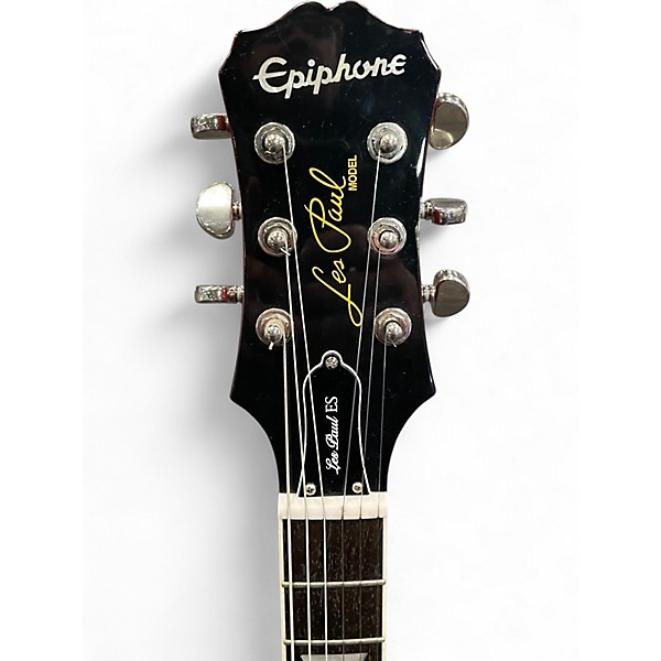 Used Epiphone Les Paul ES Sunburst Hollow Body Electric Guitar