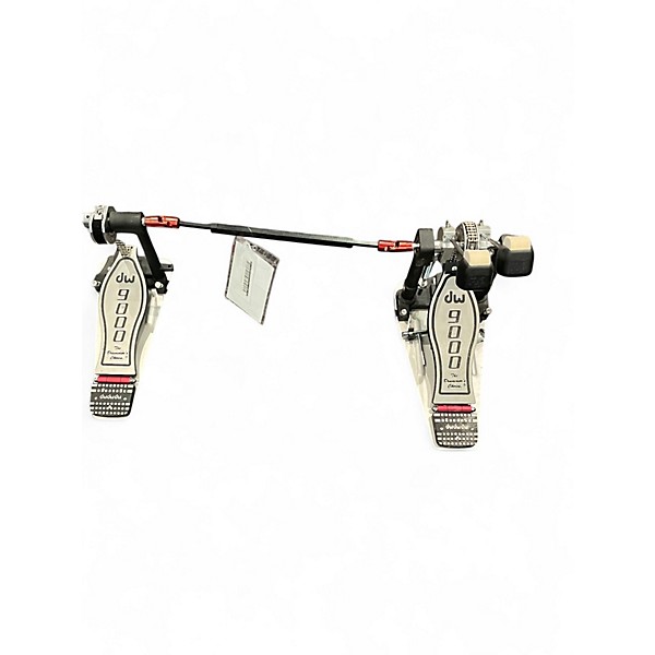 Used DW 9000 Series Double Double Bass Drum Pedal
