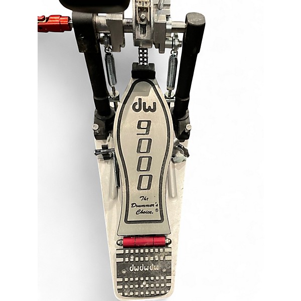 Used DW 9000 Series Double Double Bass Drum Pedal