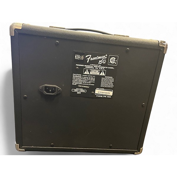 Used Fender Frontman 15G 15W Guitar Combo Amp