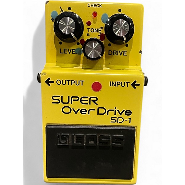 Used BOSS SD1 Super Overdrive Effect Pedal