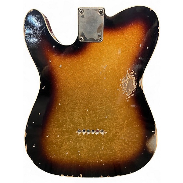 Used LsL Instruments BADBONE 190 ARMADILLO SUNBURST SPARKLE RELIC Solid Body Electric Guitar