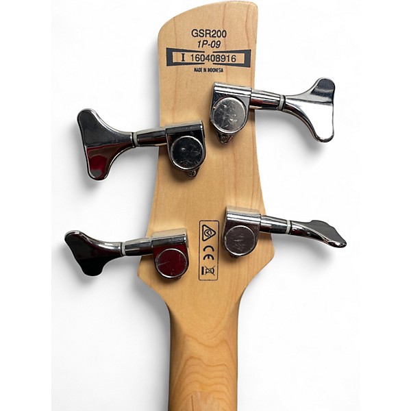 Used Ibanez GSR200 Candy Apple Red Electric Bass Guitar