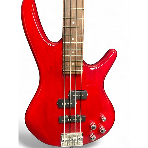 Used Ibanez GSR200 Candy Apple Red Electric Bass Guitar