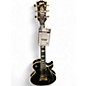 Used Gibson 1968 Les Paul Custom Reissue Ebony Solid Body Electric Guitar thumbnail