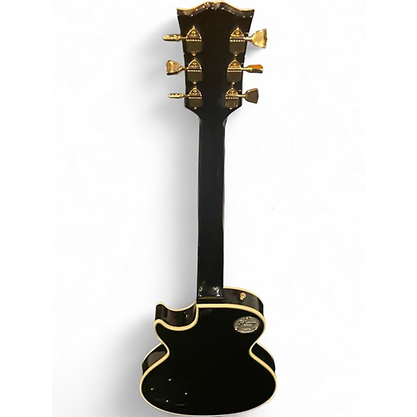 Used Gibson 1968 Les Paul Custom Reissue Ebony Solid Body Electric Guitar