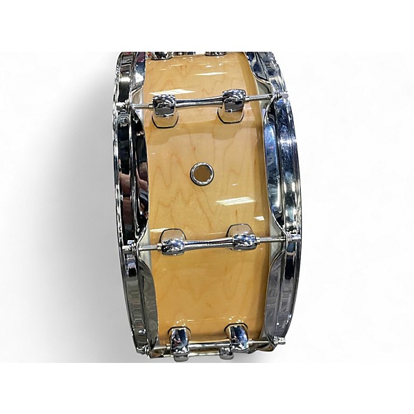 Used Sakae 5.5X14 SD1455MA MAPLE SNARE DRUM Maple Drum