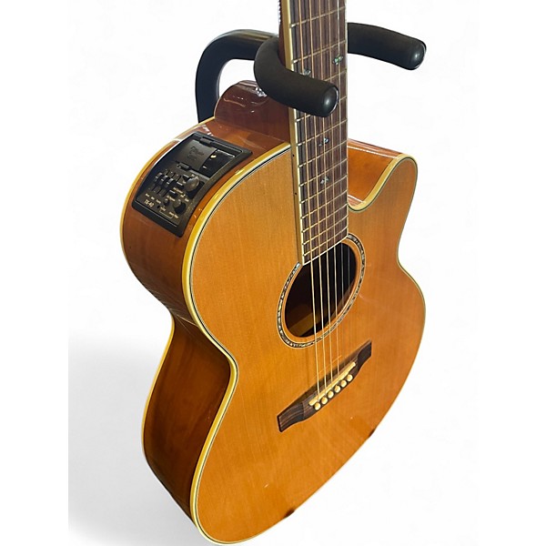 Used Takamine EG544SC-4C Natural Acoustic Electric Guitar