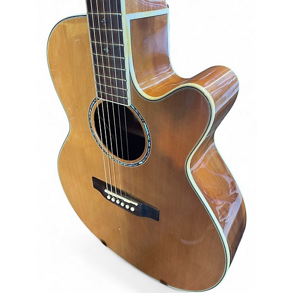 Used Takamine EG544SC-4C Natural Acoustic Electric Guitar