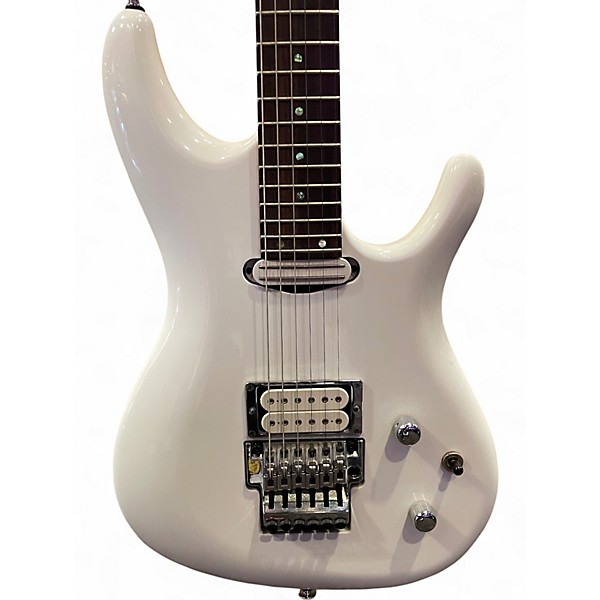 Used Ibanez JS2400 Joe Satriani Signature White Solid Body Electric Guitar