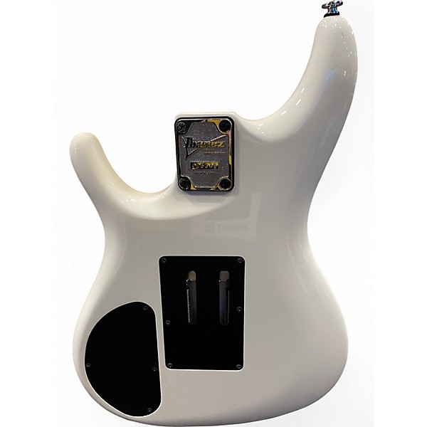 Used Ibanez JS2400 Joe Satriani Signature White Solid Body Electric Guitar