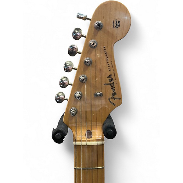 Used Fender American Vintage 1956 Stratocaster White Solid Body Electric Guitar