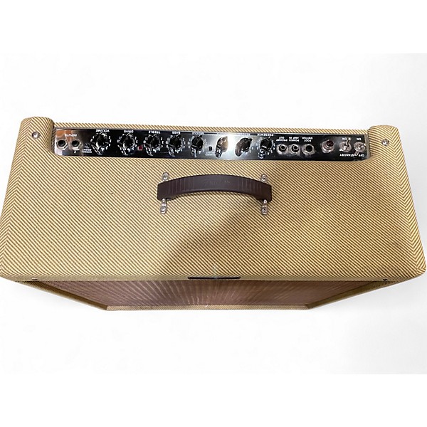 Used Fender Blues Deville 60W 4x10 Tweed Tube Guitar Combo Amp