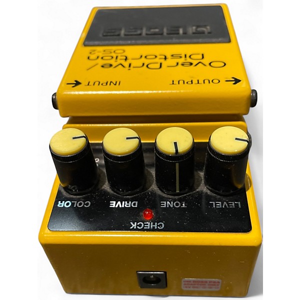 Used BOSS OS2 Overdrive Distortion Effect Pedal