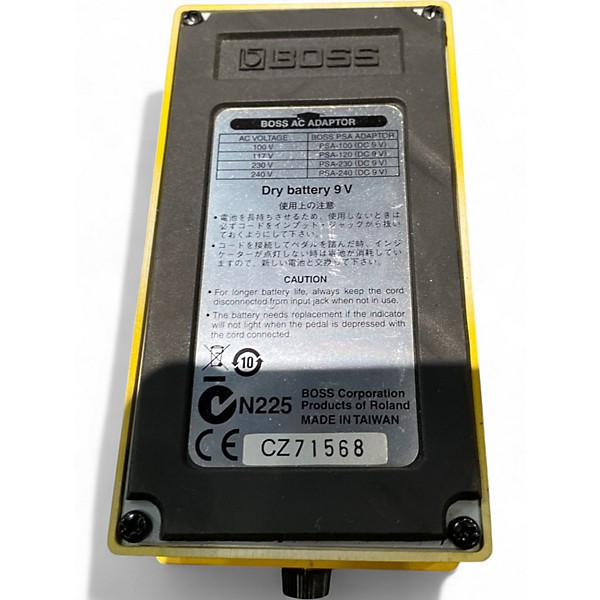 Used BOSS OS2 Overdrive Distortion Effect Pedal