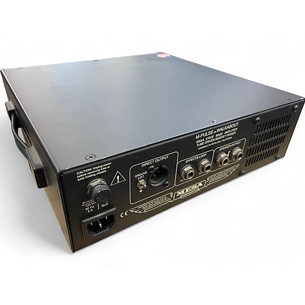 Used MESA/Boogie M-PULSE WALKABOUT Bass Amp Head