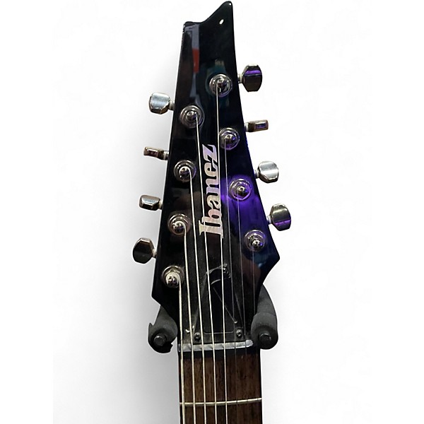 Used Ibanez SIR28FD Iron Label 8 String Metallic Gray Solid Body Electric Guitar