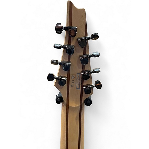 Used Ibanez SIR28FD Iron Label 8 String Metallic Gray Solid Body Electric Guitar