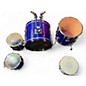 Used Pearl 5 Piece EXPORT-PRO Blue Drum Kit
