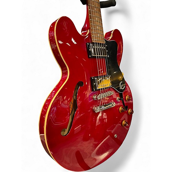 Used Epiphone Dot Cherry Hollow Body Electric Guitar