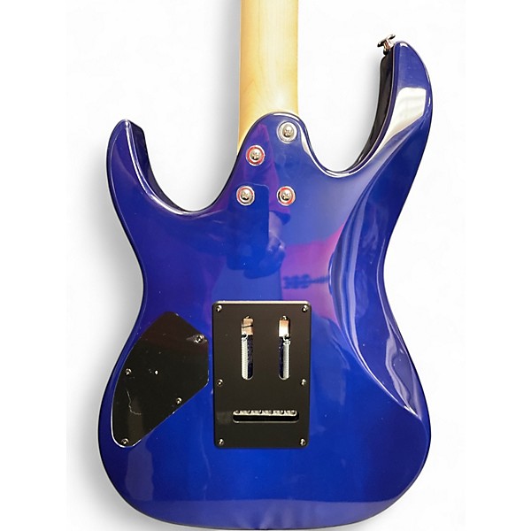 Used Ibanez GRX70QA BLUE Solid Body Electric Guitar