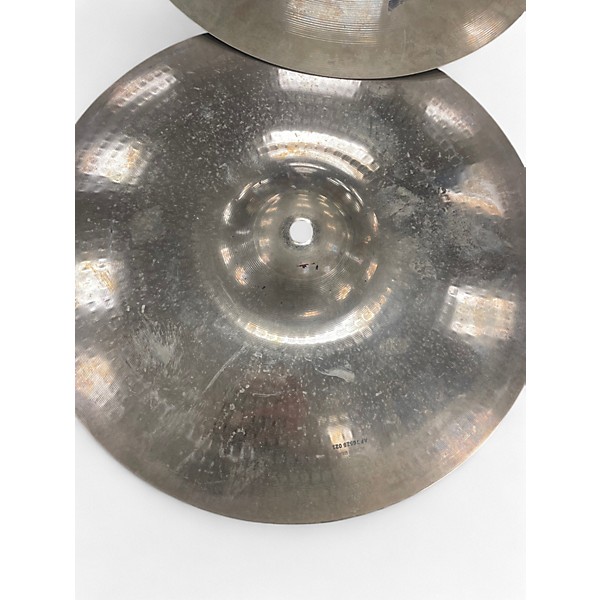 Used Zildjian 14in A Custom Hi Hat Pair Cymbal