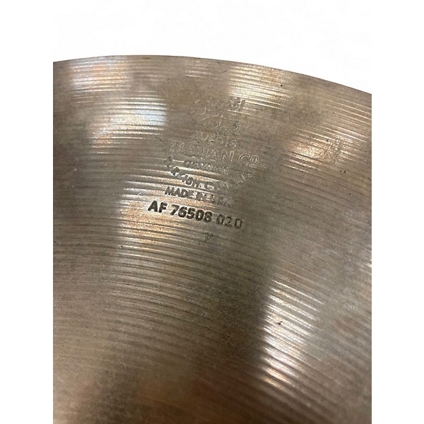 Used Zildjian 14in A Custom Hi Hat Pair Cymbal
