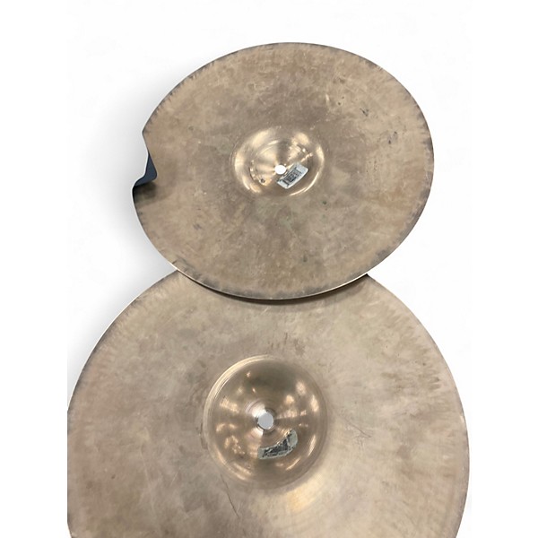 Used Zildjian 14in A Custom Hi Hat Pair Cymbal