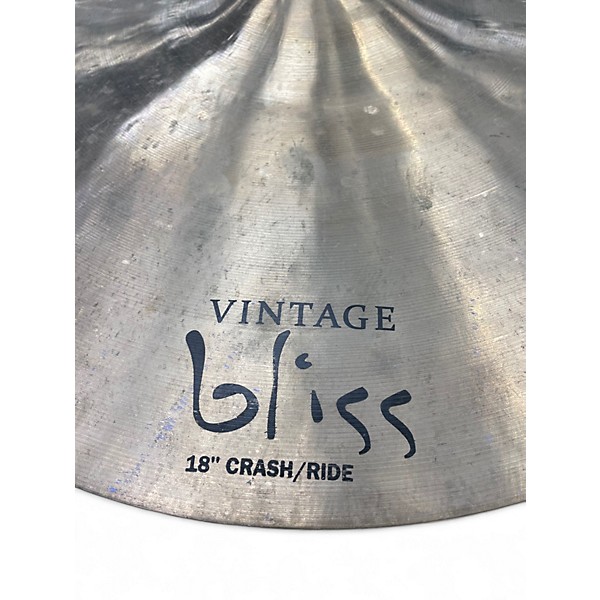 Used Dream 18in VINTAGE BLISS CRASH/RIDE  Cymbal