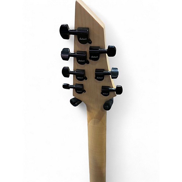 Used Jackson KING V JS22 7 Black Solid Body Electric Guitar