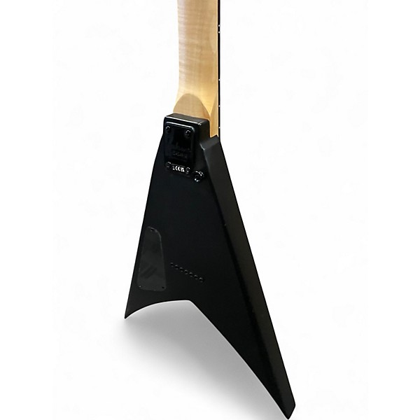 Used Jackson KING V JS22 7 Black Solid Body Electric Guitar