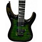Used Jackson JS32Q TRANS GREEN Solid Body Electric Guitar
