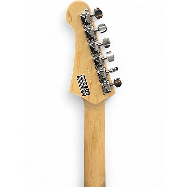 Used Yamaha Pacifica Black and White Solid Body Electric Guitar