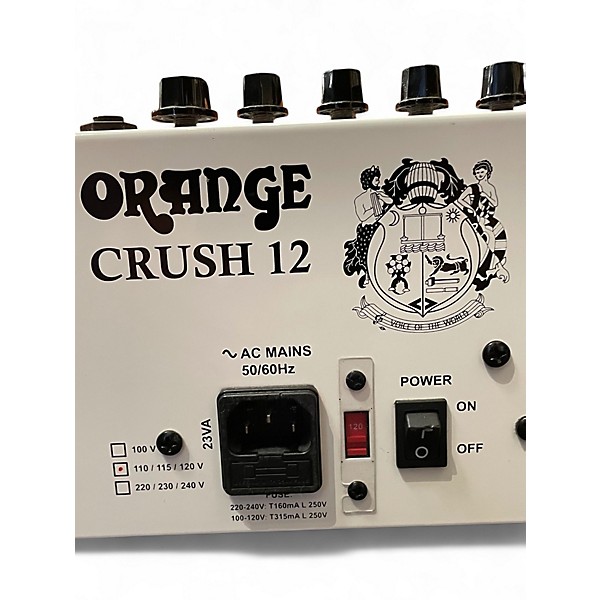 Used Orange Amplifiers Crush 12 Guitar Combo Amp