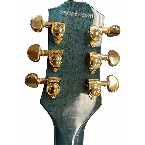 Used Epiphone Les Paul Custom Ocean Blue Solid Body Electric Guitar