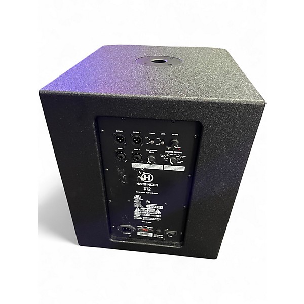Used Harbinger s12 SUB WOOFER Powered Subwoofer