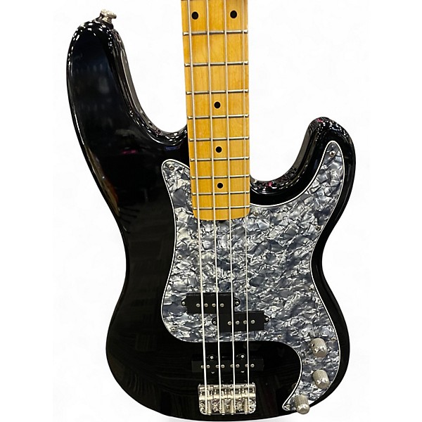Used St. Blues PJ STYLE Black Electric Bass Guitar