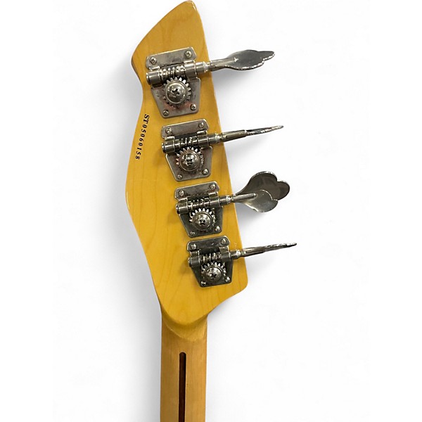 Used St. Blues PJ STYLE Black Electric Bass Guitar