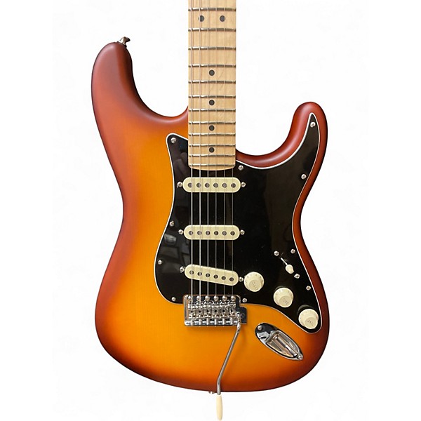 Used Fender American Performer Stratocaster SSS Sunburst Solid Body Electric Guitar