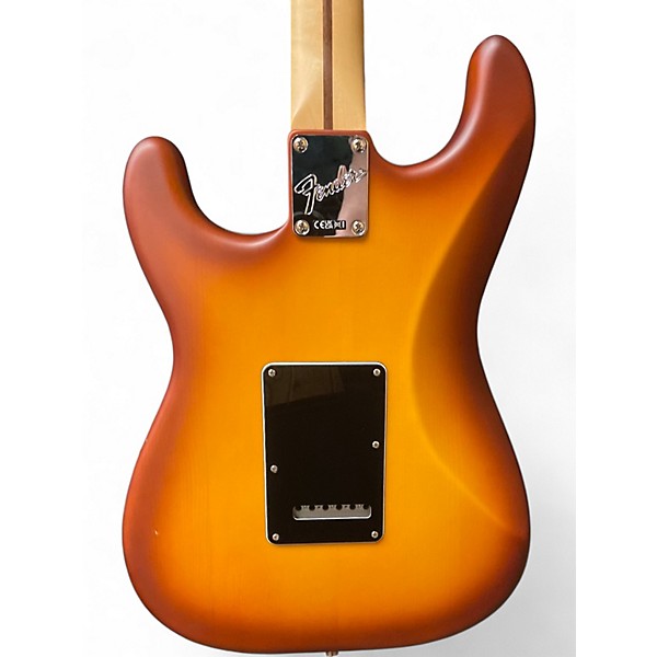 Used Fender American Performer Stratocaster SSS Sunburst Solid Body Electric Guitar