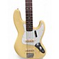 Used Fender Laura Lee Signature Jazz Bass Vintage White Electric Bass Guitar
