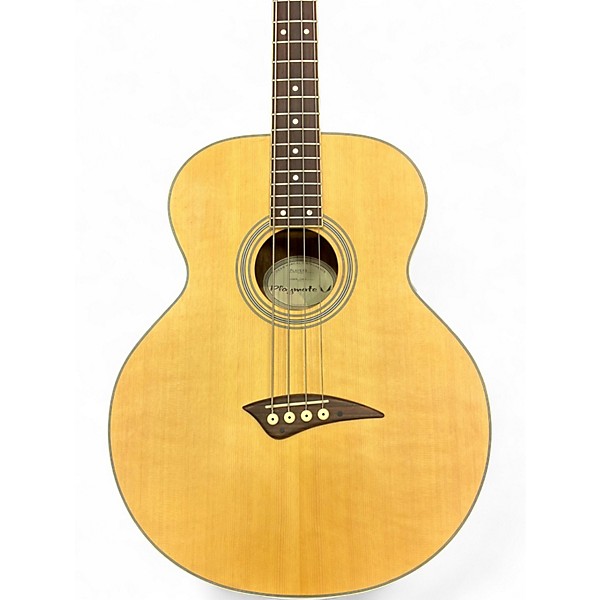 Used Playmate PLAYAEB Natural Acoustic Bass Guitar