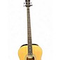 Used Playmate PLAYAEB Natural Acoustic Bass Guitar