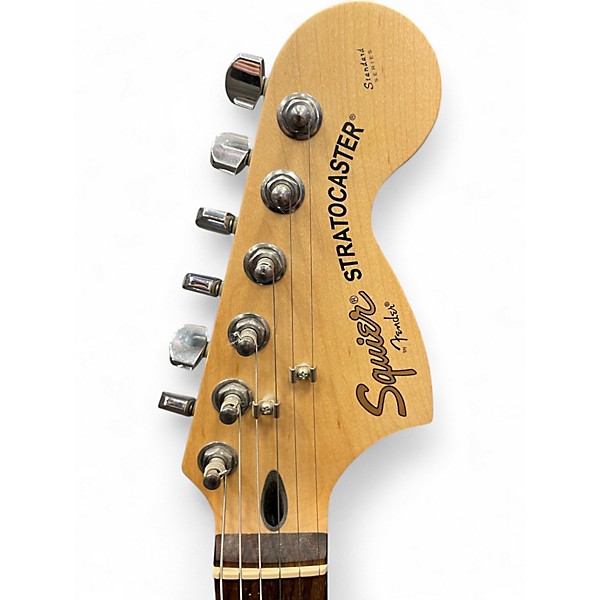 Used Squier Standard Stratocaster Sunburst Solid Body Electric Guitar